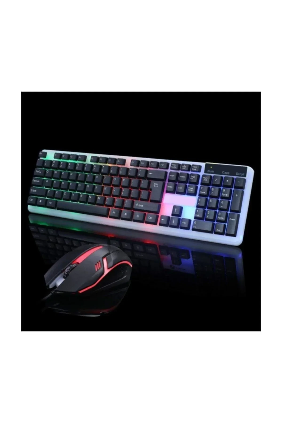 RAYNOX RX-K800 USB LED BACKLIT Q Trk GAMİNG KLAVYE COMBO MOUSE Set