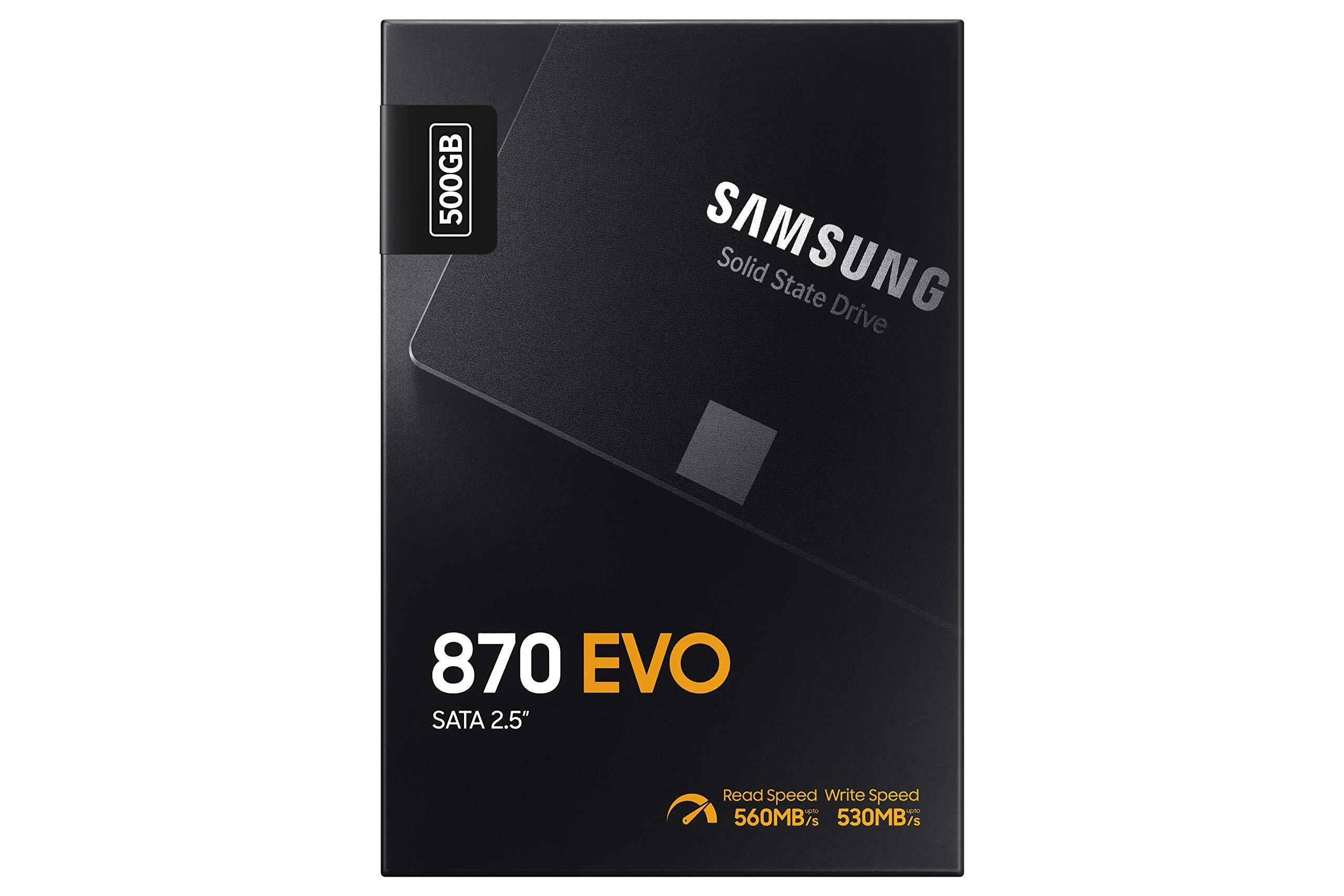 SAMSUNG 250 Gb 2.5" 870EVO MZ-77E250BW 560MB/s 530MB/s Sata III SSD Harddisk SAT