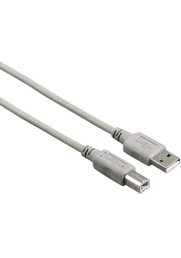 3 Metre Yazıcı Kablosu USB BEYAZ